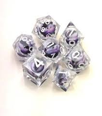 Moving Eye RPG Dice Set - Medusa's Gaze